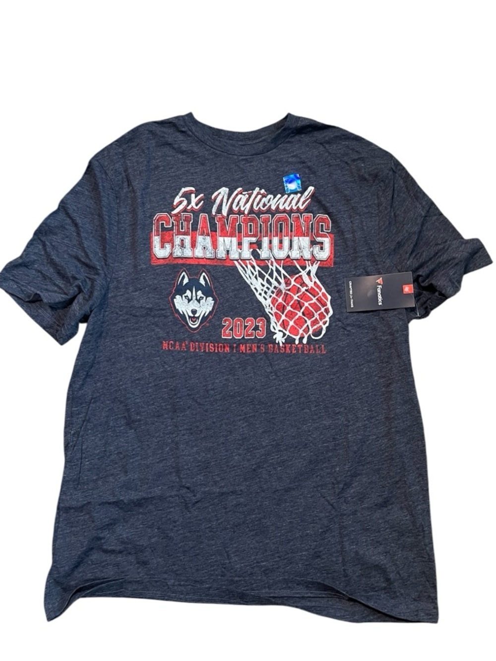 UConn Huskies 5X Champion Tee